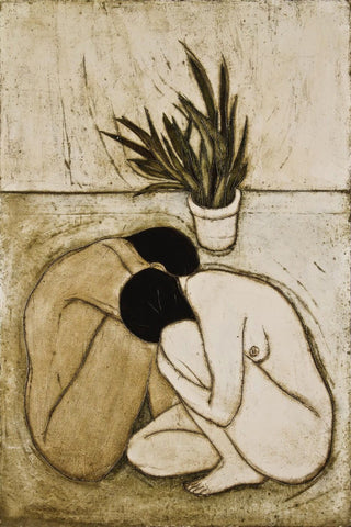 Togetherness - Contemporary Art - Canvas Prints