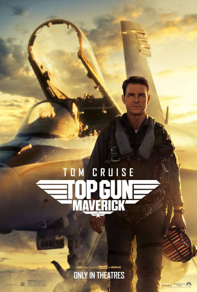 Top Gun Maverick - Tom Cruise - Hollywood Action Movie Poster - Framed Prints