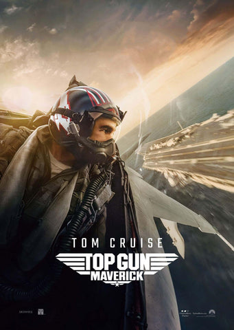 Top Gun Maverick - Tom Cruise - Hollywood Movie Poster by Movie Posters