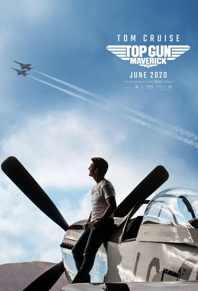 Top Gun Maverick - Tom Cruise - Hollywood 2020 Action Movie Poster - Large Art Prints