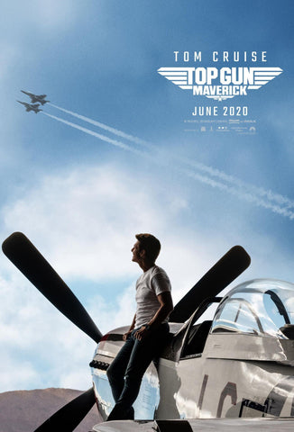 Top Gun Maverick - Tom Cruise - Hollywood 2020 Action Movie Poster - Life Size Posters