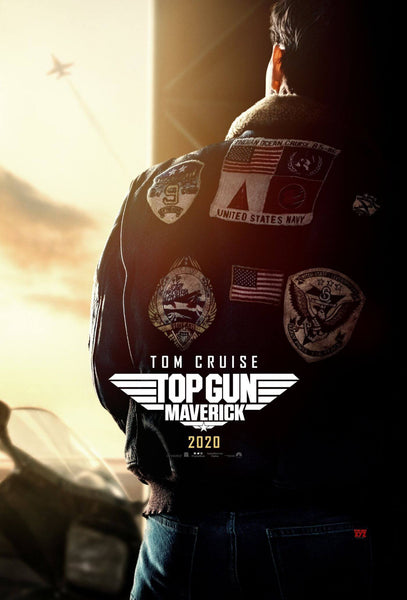 Top Gun Maverick - Tom Cruise - Hollywood Action Movie Poster - Large Art Prints