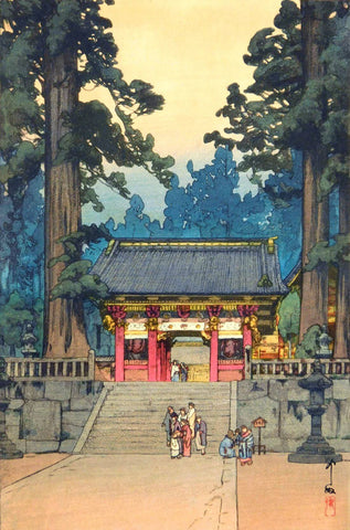 Toshogu Shrine - Yoshida Hiroshi - Ukiyo-e Woodblock Japanese Art Print - Life Size Posters