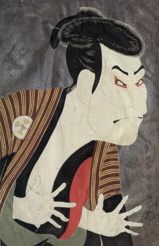 Kabuki Actor Otani Oniji III As Yakko Edobei by Toshusai Sharaku