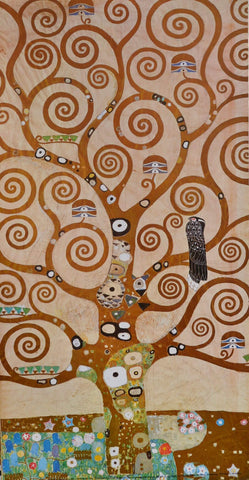 Gustav Klimt - Tree Of Life by Gustav Klimt