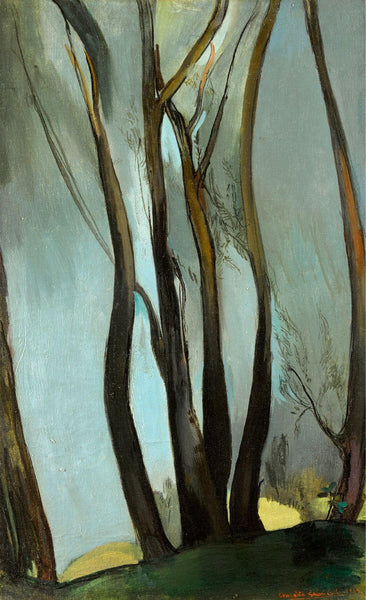Trees - Amrita Sher-Gil - Indian Artist Painting - Canvas Prints