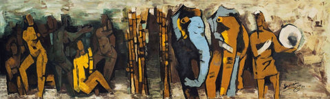 Tribe by M F Husain