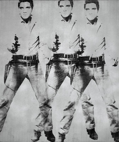 Triple Elvis - Framed Prints