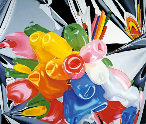 Tulips - Jeff Koons - Posters by Jeff Koons