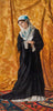 Turkish Lady (Dame Turque de Constantinople) - Osman Hamdy Bey - Canvas Prints
