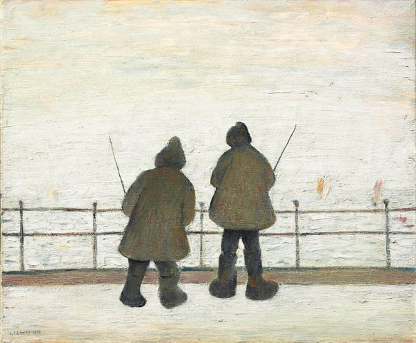 Two Anglers - L S Lowry RA - Posters