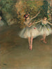 Two Ballerinas Dancers On Stage - Edgar Degas - Posters