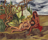 Two Nudes In The Forest (Dos Desnudos En El Bosque) - Canvas Prints