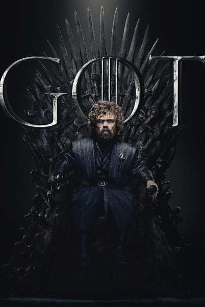 Tyrion Lannister- Iron Throne - Art From Game Of Thrones - Posters