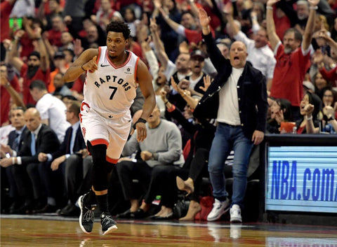 Kyle Lowry - The Toronto Raptors - Canvas Prints by Tony