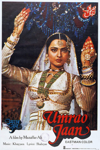 Umrao Jaan - Classic Hindi Movie Poster - Tallenge Bollywood Poster Collection - Posters by Tallenge Store