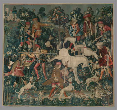 The Hunt of the Unicorn - Canvas Prints