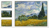 Van Gogh - Wheatfield With Cypresses - Display