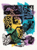 Early Man - M F Husain - Painting - Life Size Posters