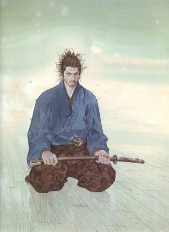 Untitled - (Man Kneeling With A Sword) - Framed Prints