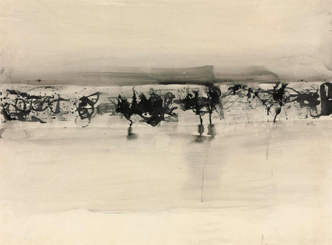 Untitled 1962 by Vasudeo S Gaitonde