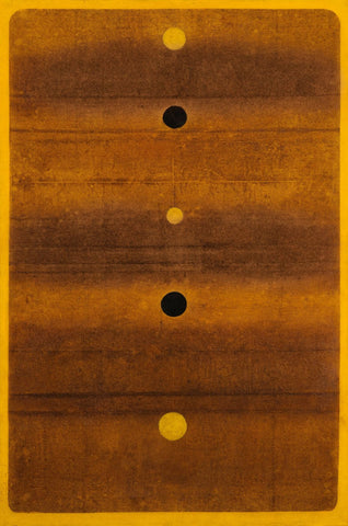 Untitled 1974 by Vasudeo S Gaitonde
