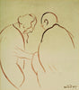 Gandhi And Rabindranath Tagore - Large Art Prints