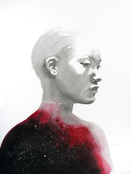 Untitled - Red Woman - Posters