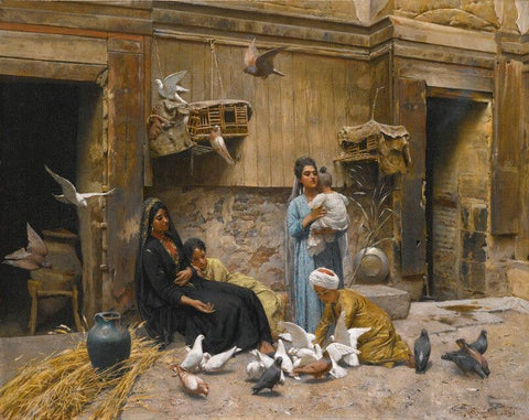 Untitled - (The Pigeons) - Art Prints