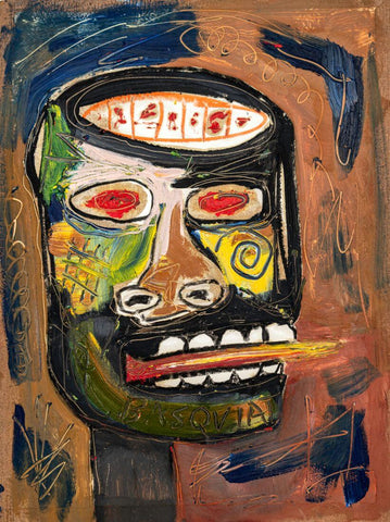 Untitled, 1981 - Jean-Michael Basquiat - Neo Expressionist Painting - Canvas Prints