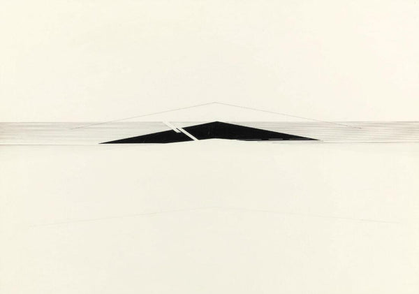 Untitled 568 - Nasreen Mohamedi - Framed Prints