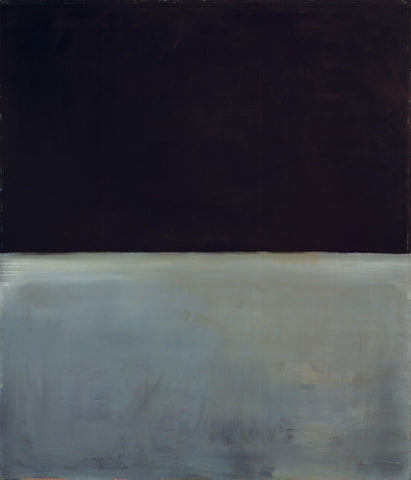 Untitled (Black On Gray) - Art Prints