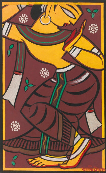 Untitled (Dancing Gopi) - Art Prints