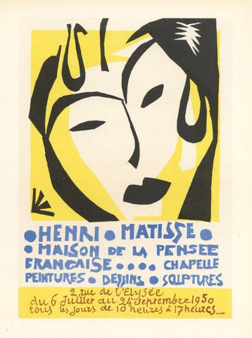 Untitled -   Matisse Paintings - Canvas Prints by Henri Matisse