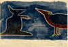 Untitled (Rabbit and Bird) - Art Prints