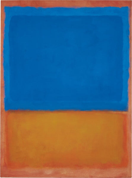 Untitled (Red, Blue, Orange) - Framed Prints