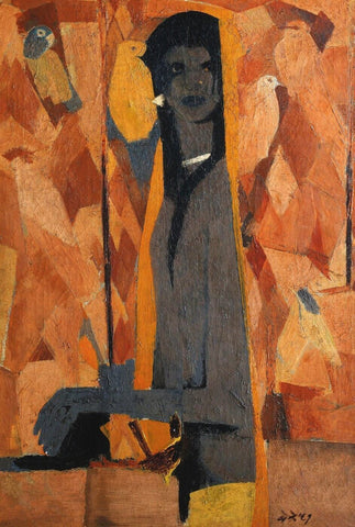 Untitled (Santhal Woman) - Framed Prints