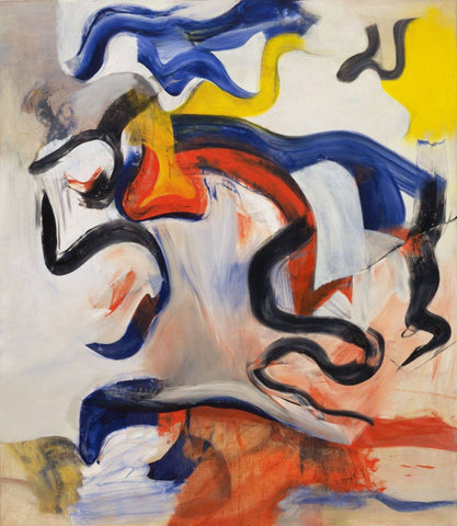 V - Willem de Kooning -  Abstract Expressionist  Painting - Large Art Prints by Willem de Kooning