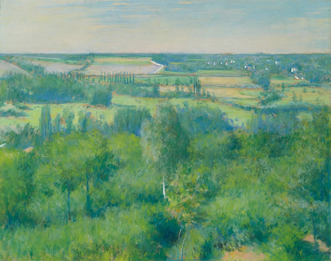 Vallée de lYerres - Framed Prints by Gustave Caillebotte