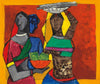 Vasant (Spring) - Maqbool Fida Husain Painting - Life Size Posters