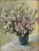Vase of Flowers (Vase de fleurs) - Claude Monet Painting –  Impressionist Art - Canvas Prints