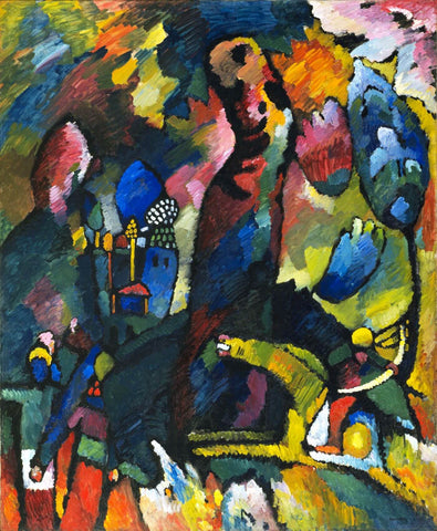 Vassily Kandinsky – Picture with an Archer - Posters