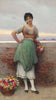 Venetian Flower Seller - Eugen Von Blaas Painting - Posters