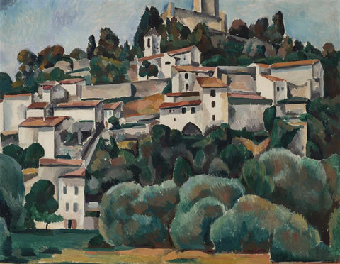 View Of Cagnes - Andre Derain - Framed Prints