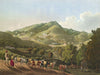 View of Ooty With East India Company Buildings - Richard Barron - Vintage Orientalist Painting of India - Art Prints