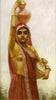 Village Belle - Raja Ravi Varma - Indian Painting - Canvas Prints