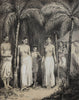 Village Of Gatiganawa (Sri Lanka) - Prince Alexis Dmitievich Soltykoff - Lithograpic Print – Orientalist Art Painting - Canvas Prints