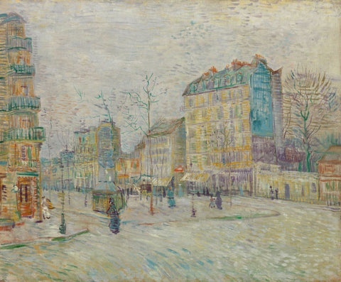 Boulevard de Clichy by Vincent Van Gogh