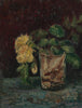 Glass with Yellow Roses - Posters