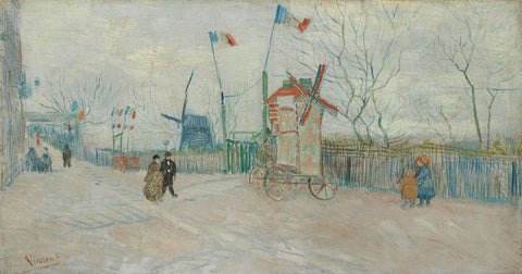 Impasse des Deux Frères - Posters by Vincent Van Gogh